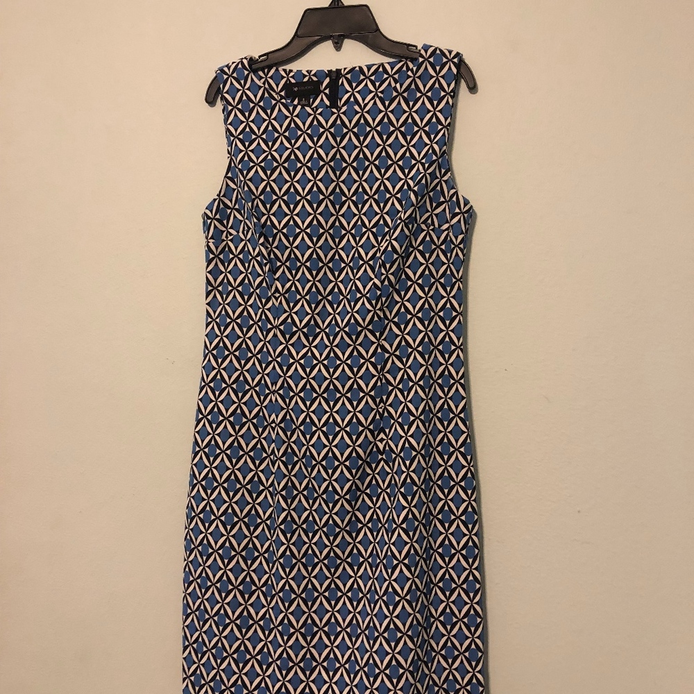 Geometric Pattern Shift Dress